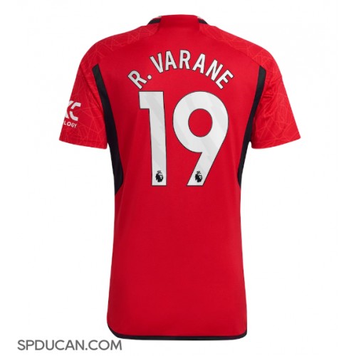 Muški Nogometni Dres Manchester United Raphael Varane #19 Domaci 2023-24 Kratak Rukav
